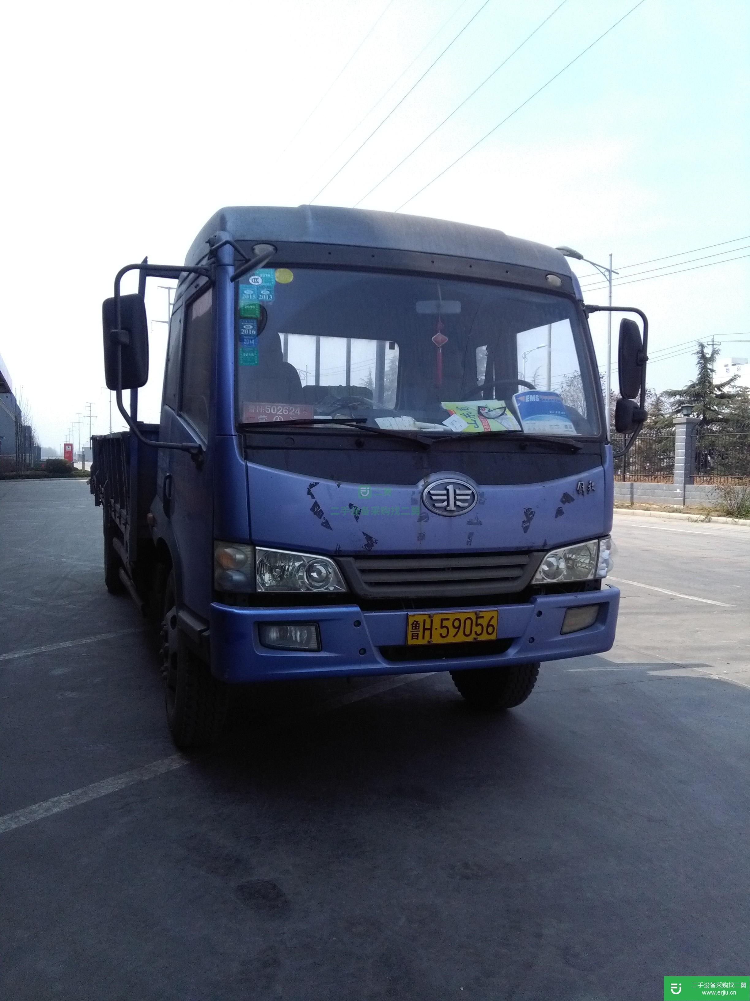 山東出售解放小卡車， 無事故保養良好有意電聯