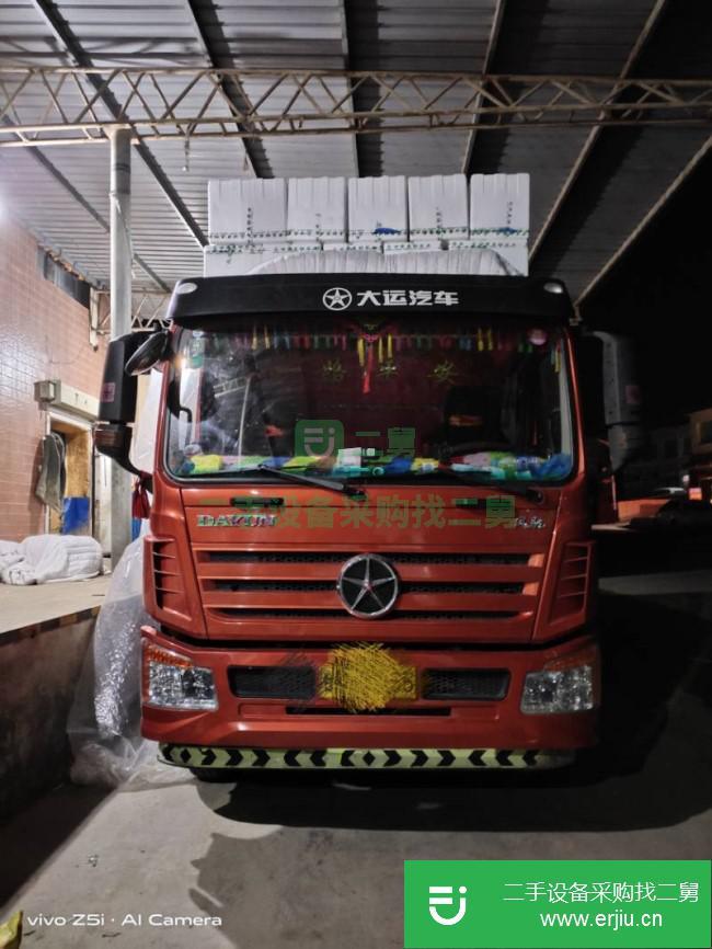 甘肅出售二手大運(yùn)高欄載貨車