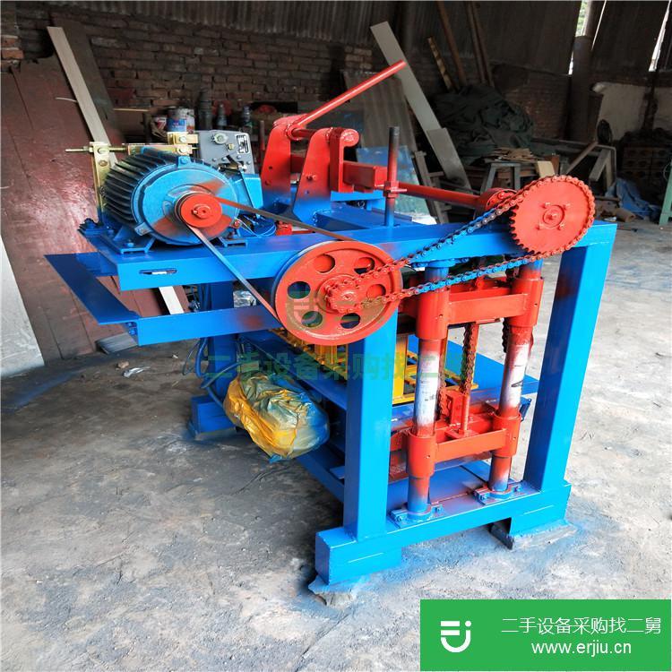 河南出售二手水泥空心制磚機
