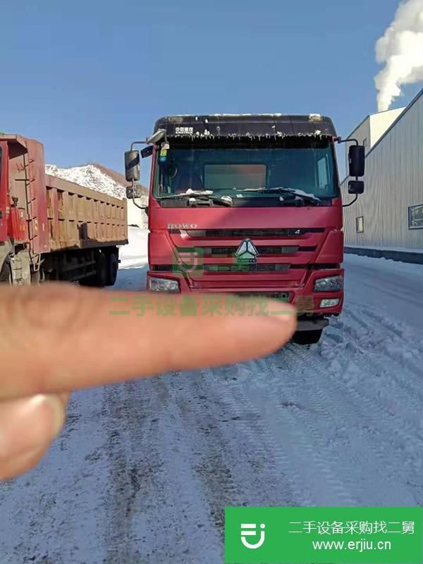 黑龍江出售19年九成新中國重汽豪沃自卸車