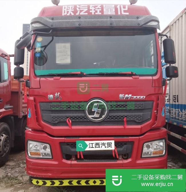 江西出售二手陜汽德龍M3000平板車