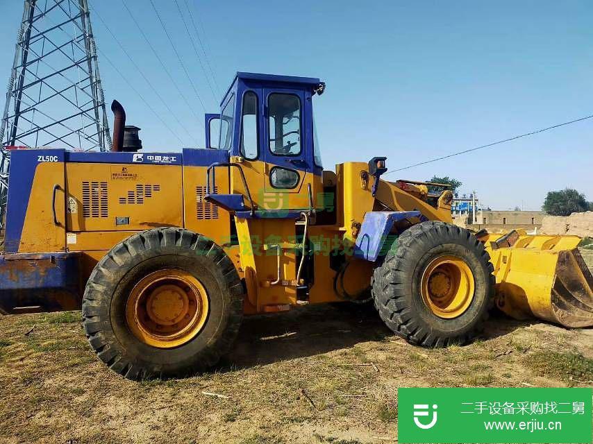 陜西省出售二手龍工ZL50C裝載機