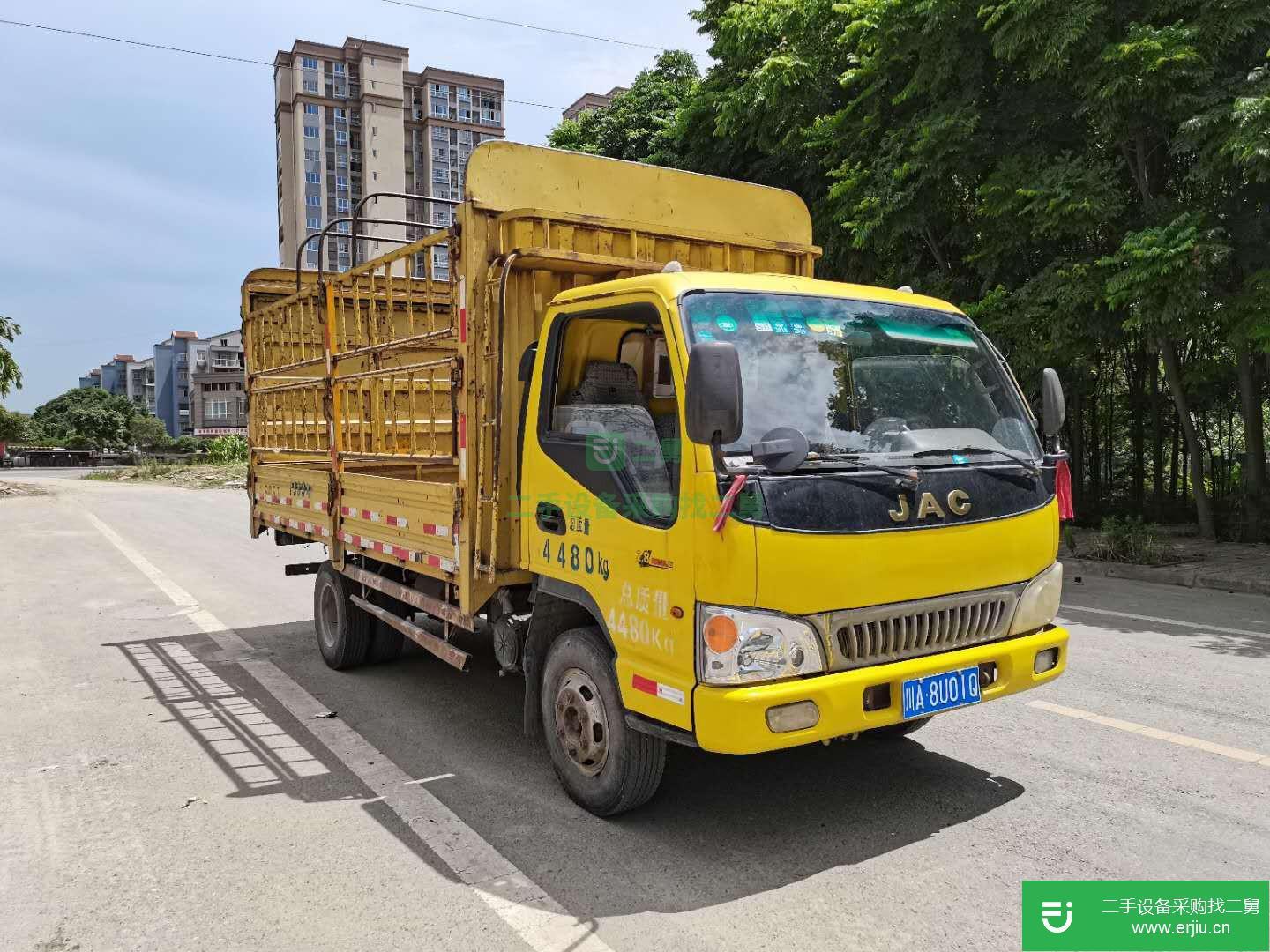 四川出售二手江淮帥鈴貨車4.2米