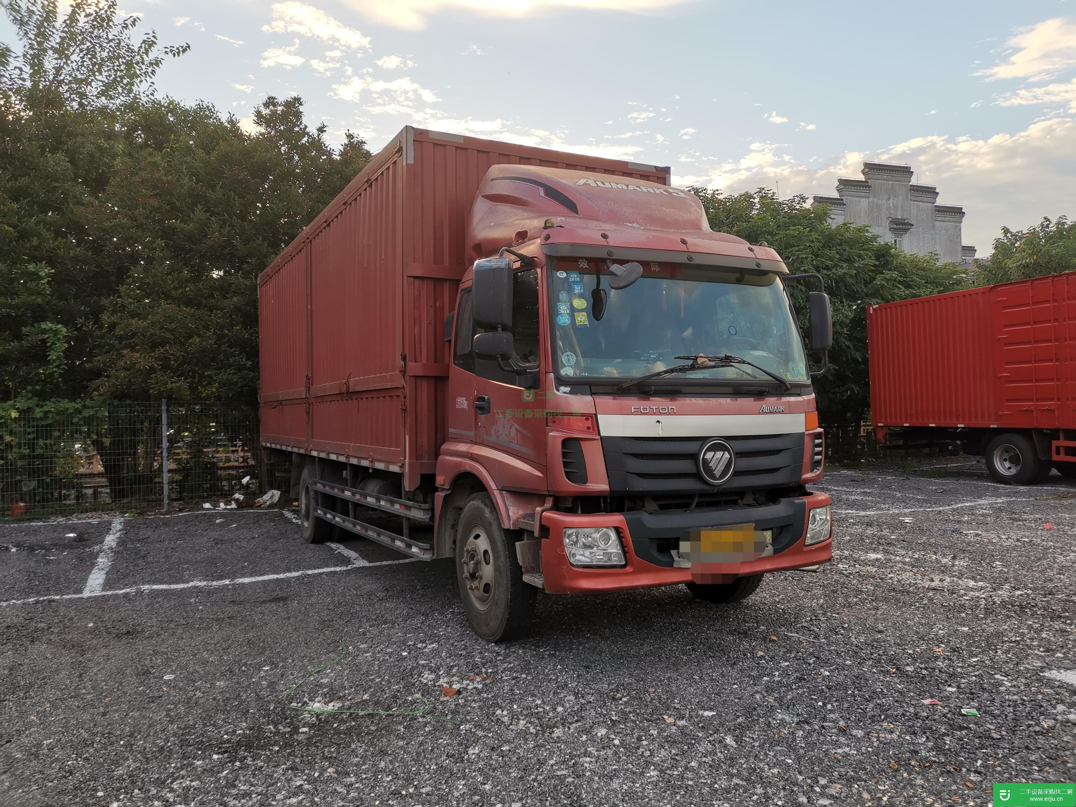 上海出售二手福田歐馬可170馬力貨車
