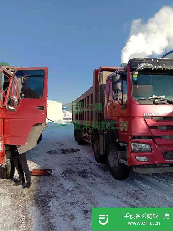 黑龍江出售19年九成新中國重汽豪沃自卸車