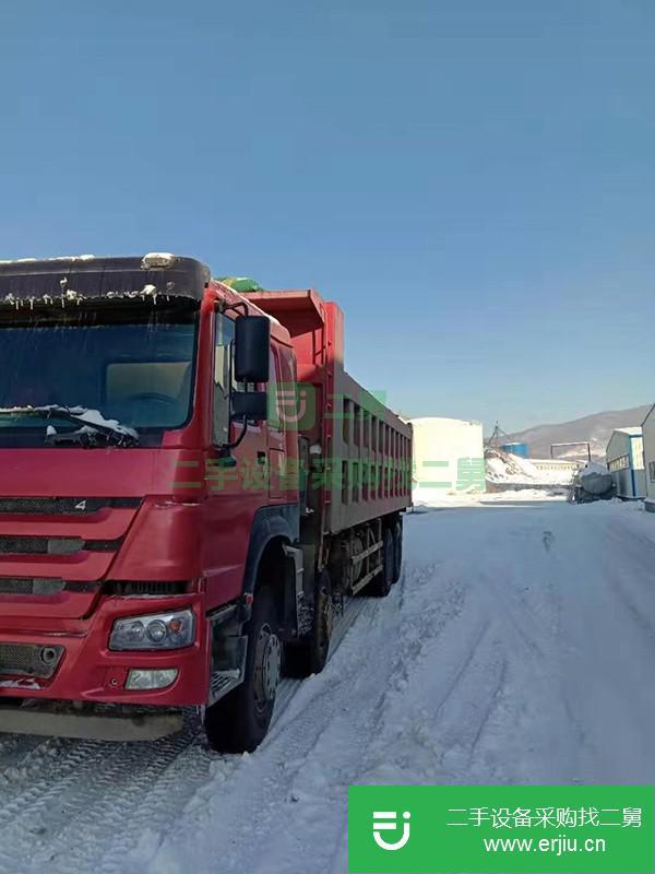 黑龍江出售19年九成新中國重汽豪沃自卸車
