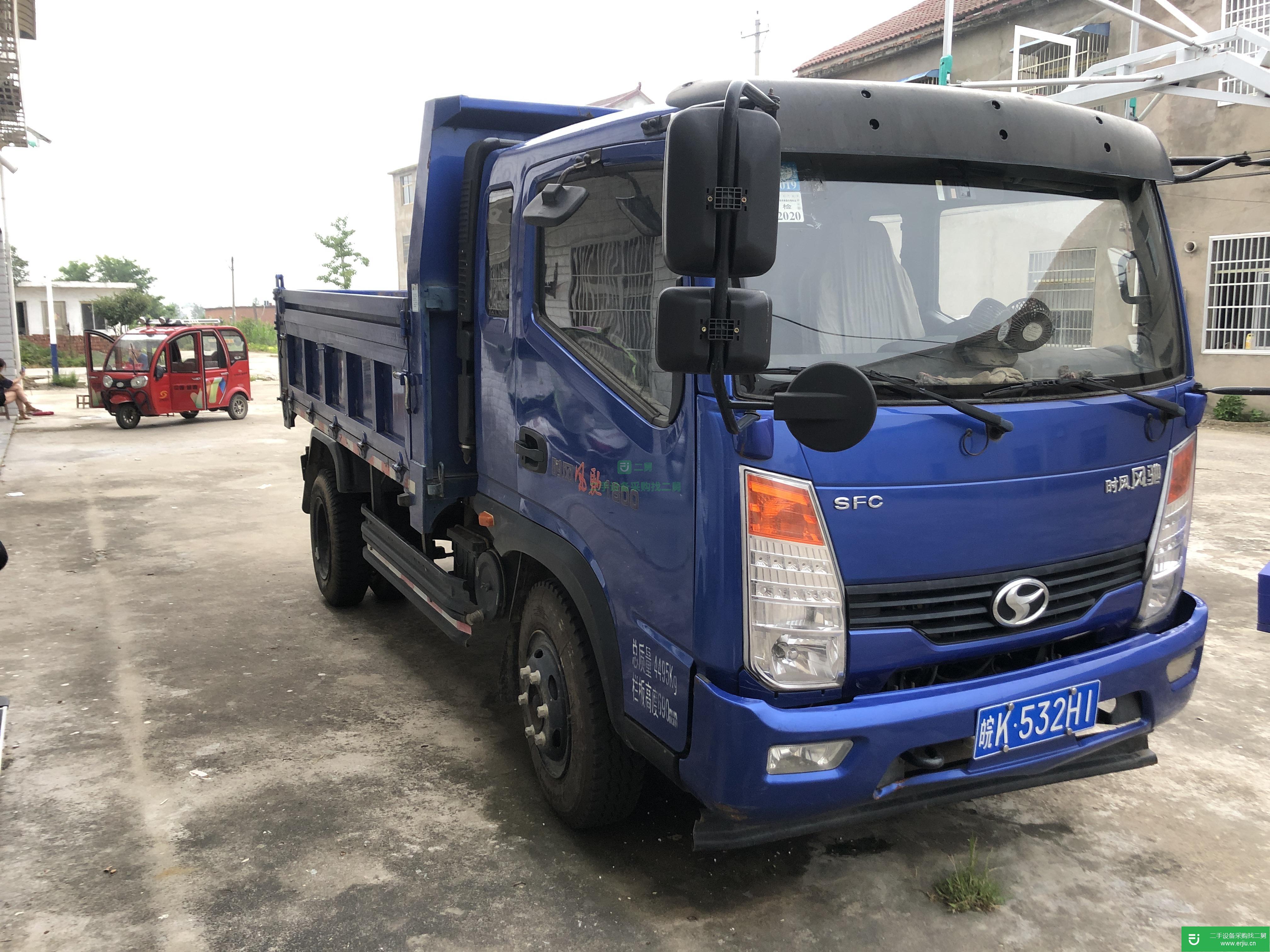 安徽出售二手時風87馬力自卸車