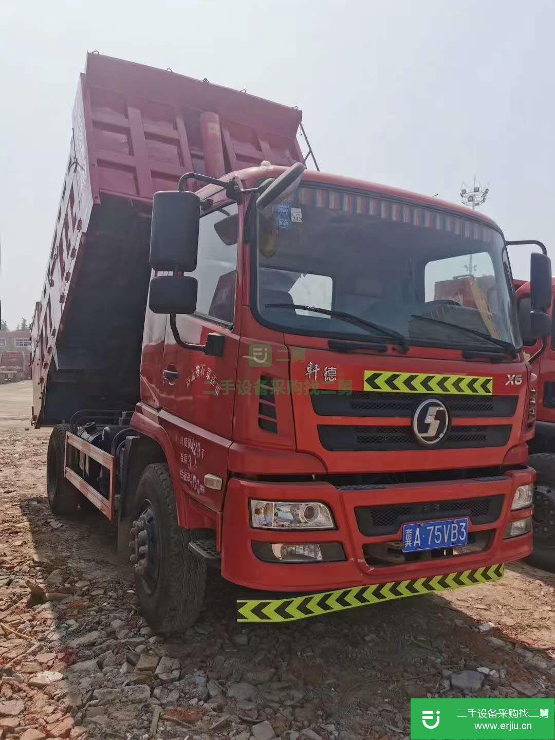 江蘇出售二手陜汽185馬力自卸車