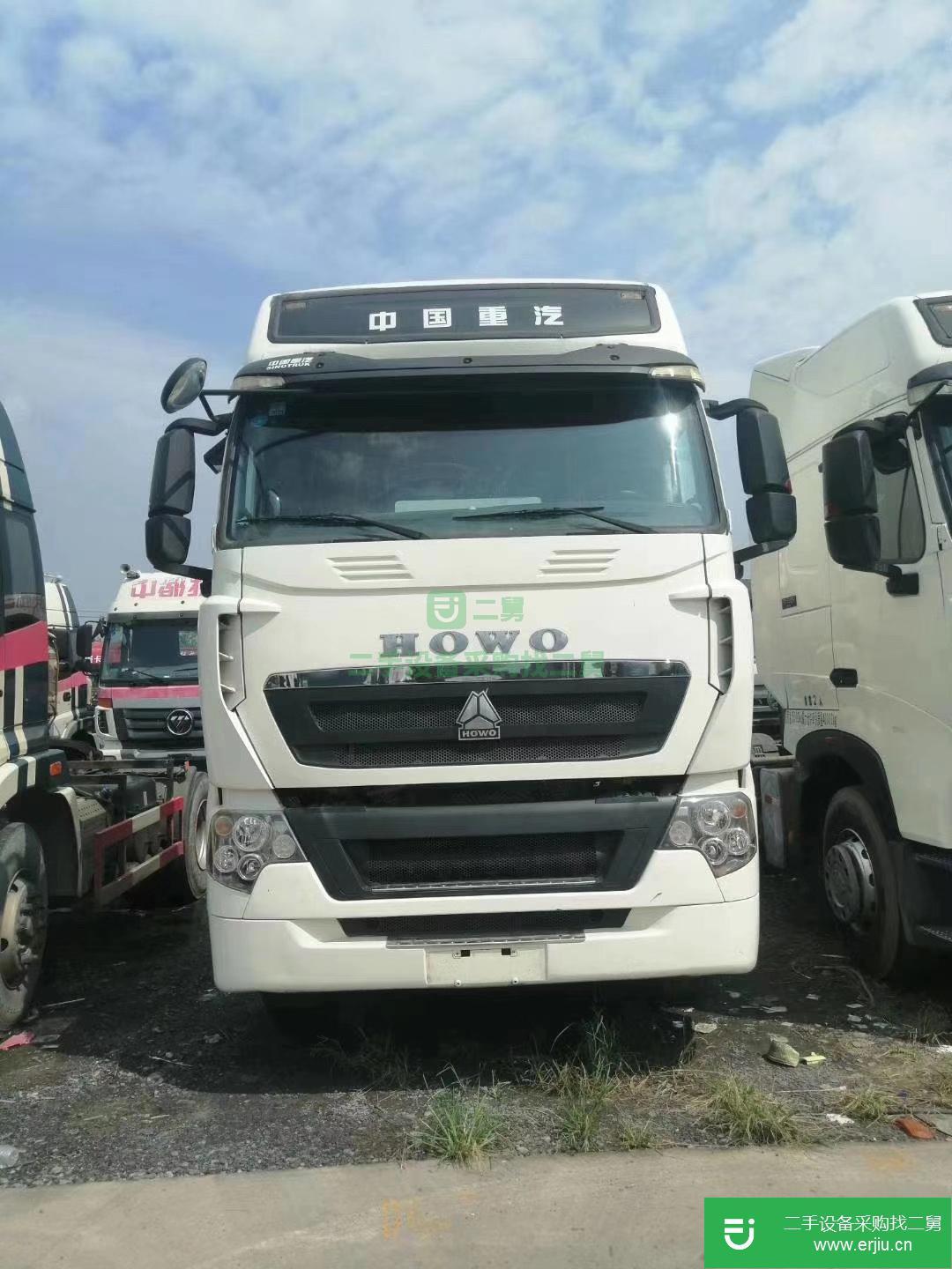山東出售二手重汽豪沃480馬力牽引車