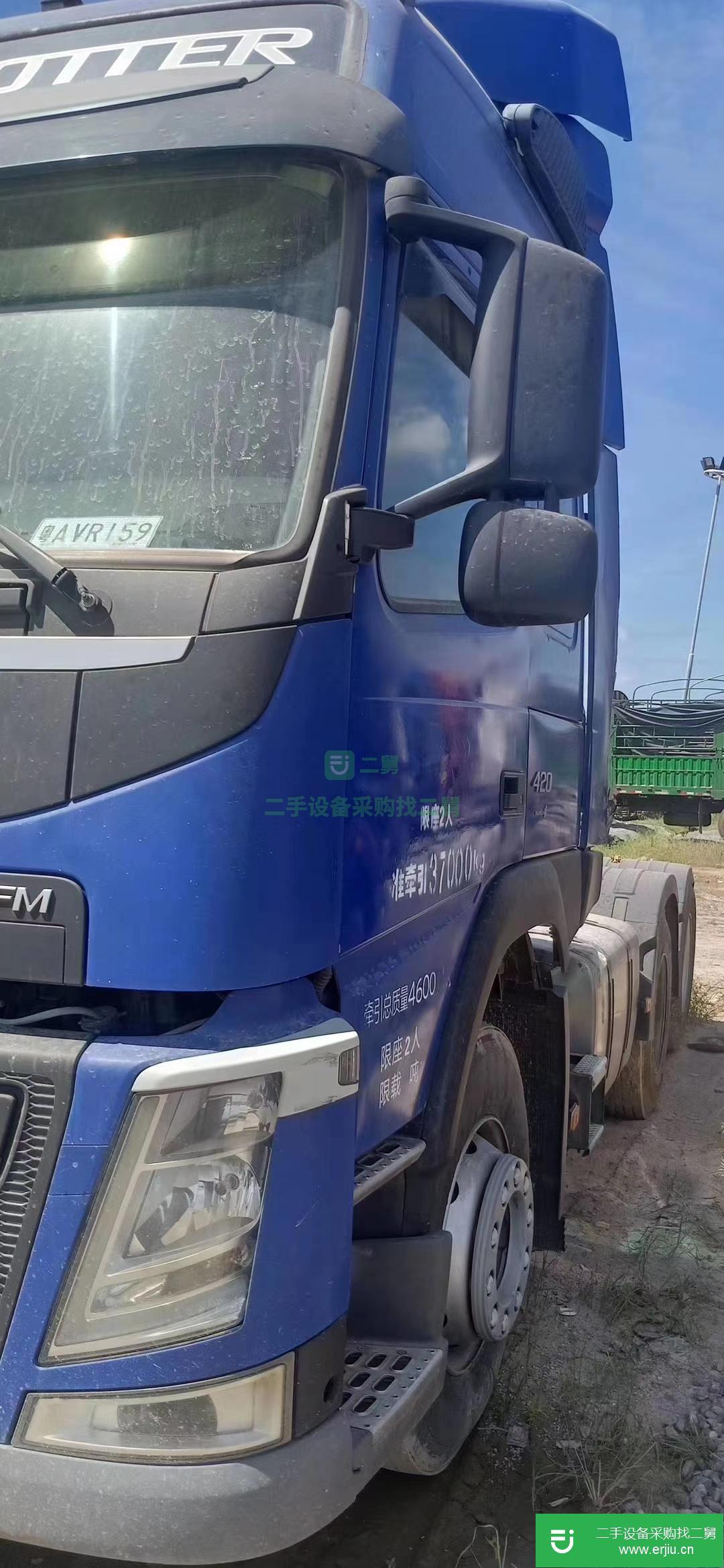 江西出售二手沃爾沃420馬力牽引車(chē)