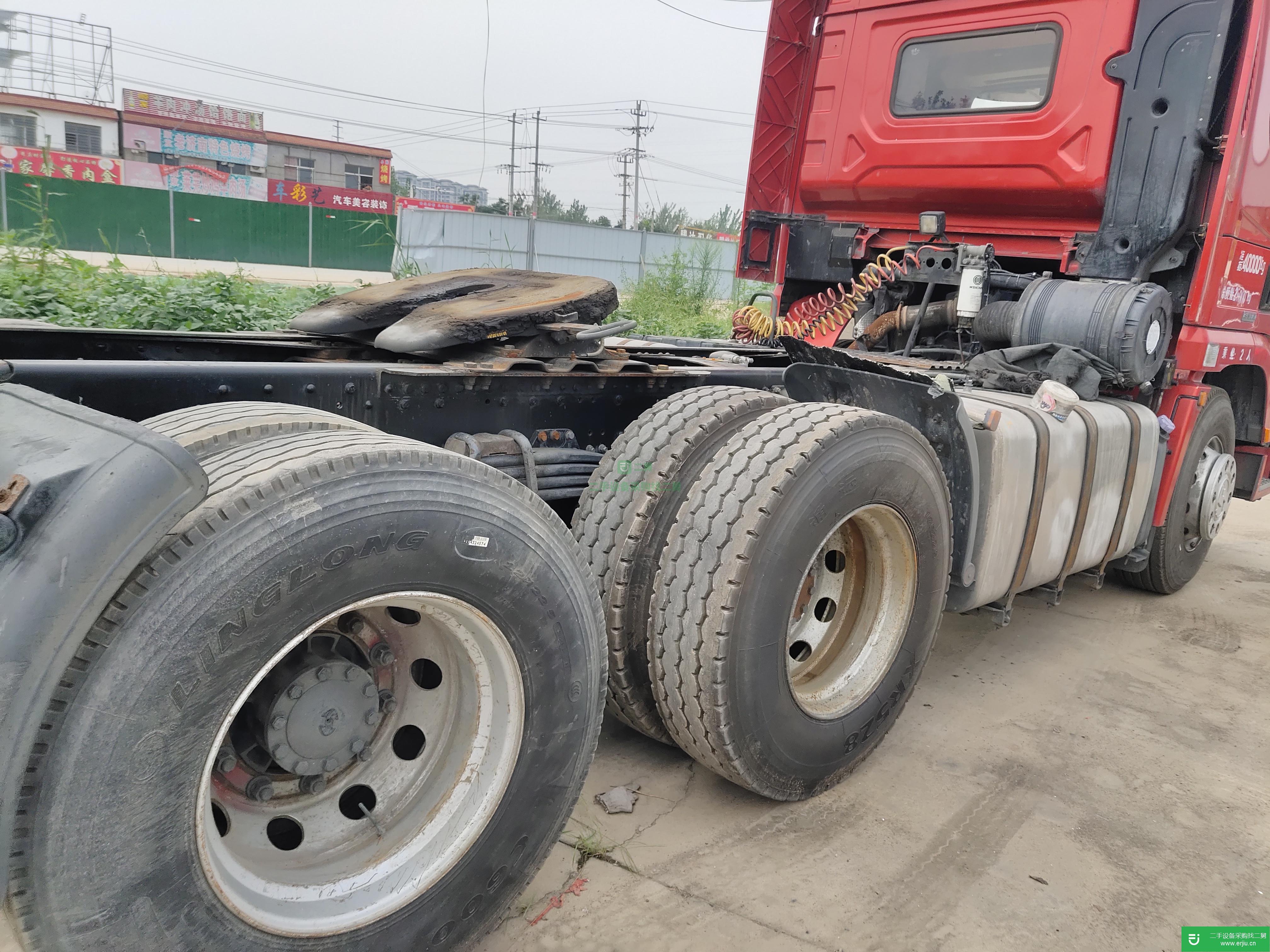 山東出售二手陜汽重卡430馬力牽引車
