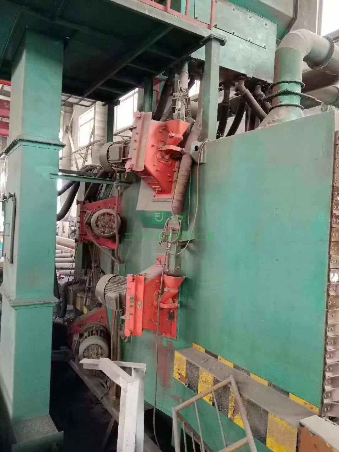 急售青島黃河機械有限公司生產的輥道連續鋼材拋丸清理機