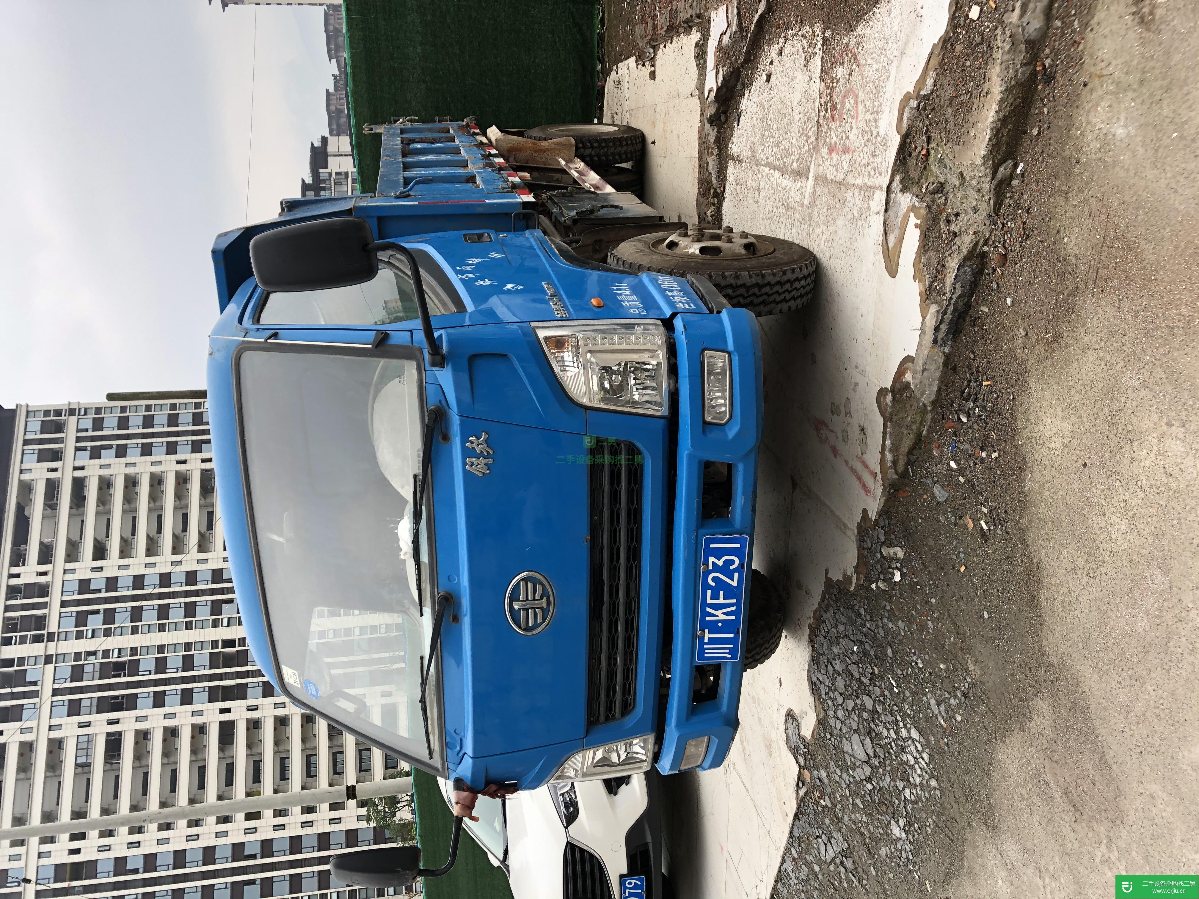 四川出售二手一汽解放88馬力自卸車