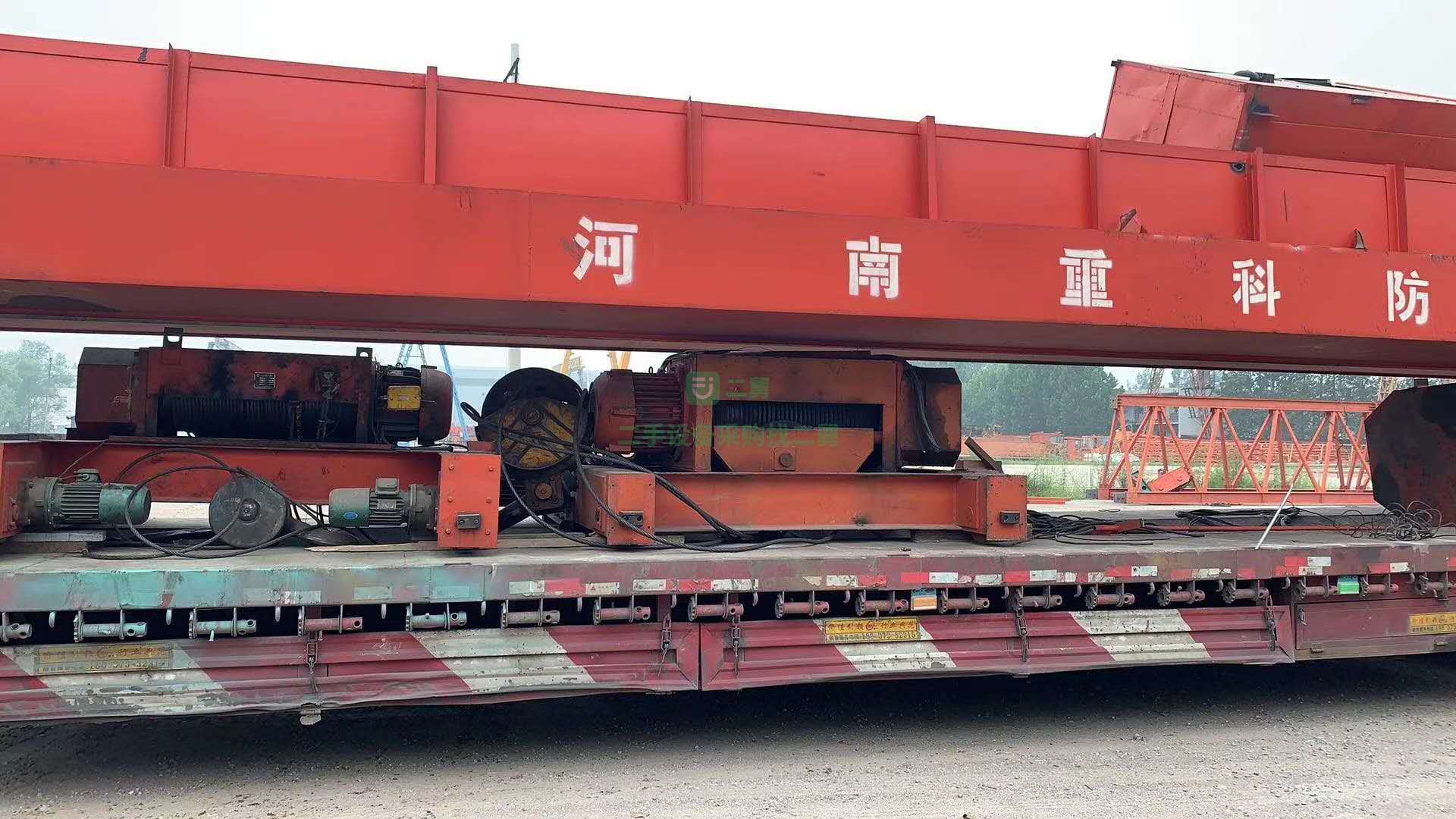低價處理二手重科QD32噸雙梁橋式起重機 16噸雙梁行車天車