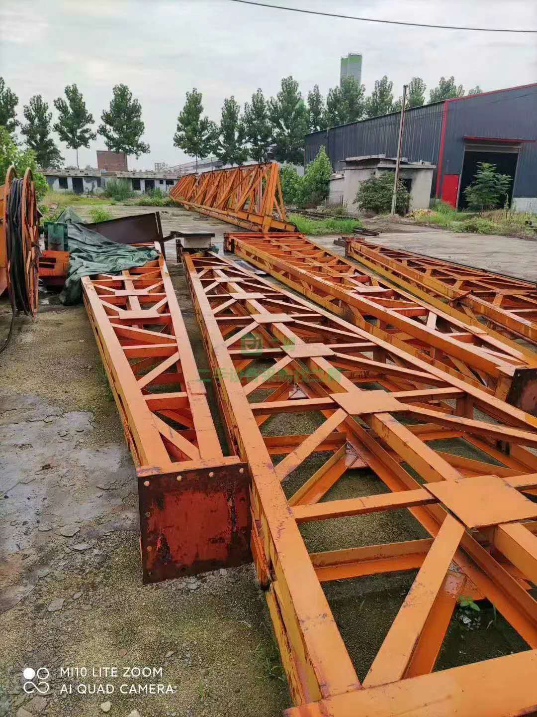 低價處理大驅動花架式二手10噸龍門吊