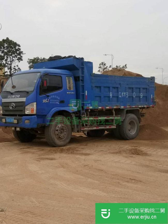 廣東出售二手瑞沃自卸車