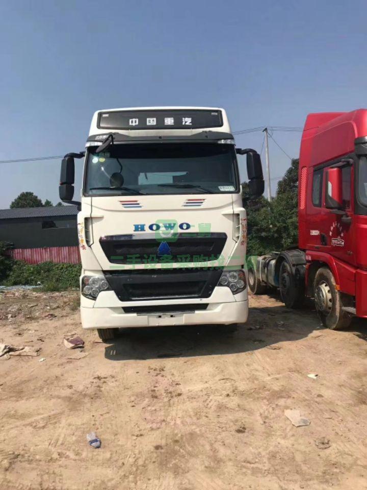 急售3年半全保險豪沃T7540馬力！國五！氣囊橋！大包內飾牽引車