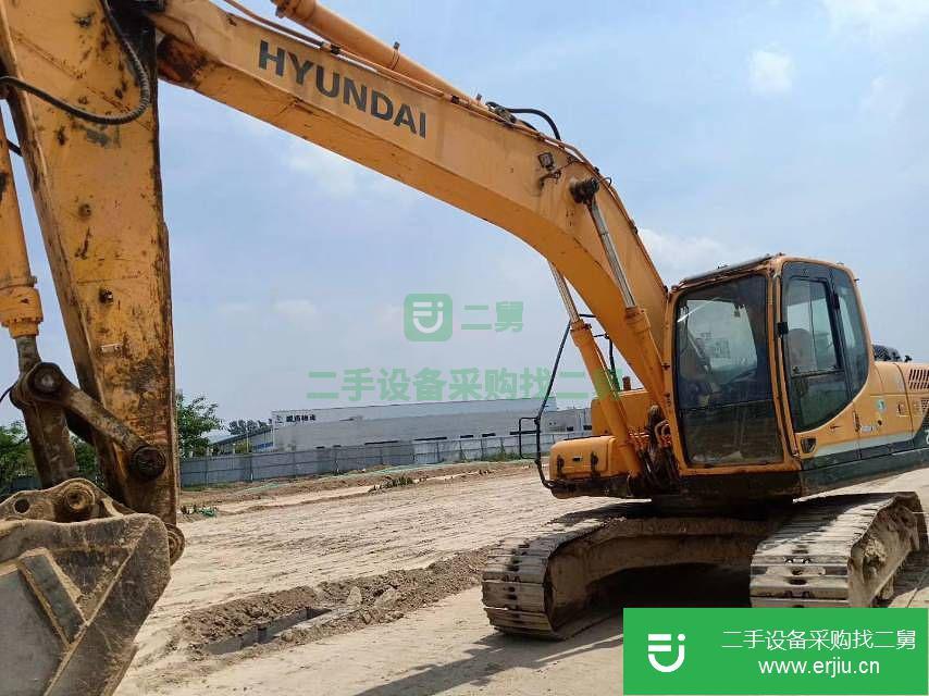 河南出售二手現代R215-9挖掘機