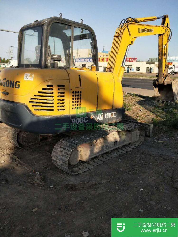 黑龍江出售二手柳工CLG906C挖掘機(jī)