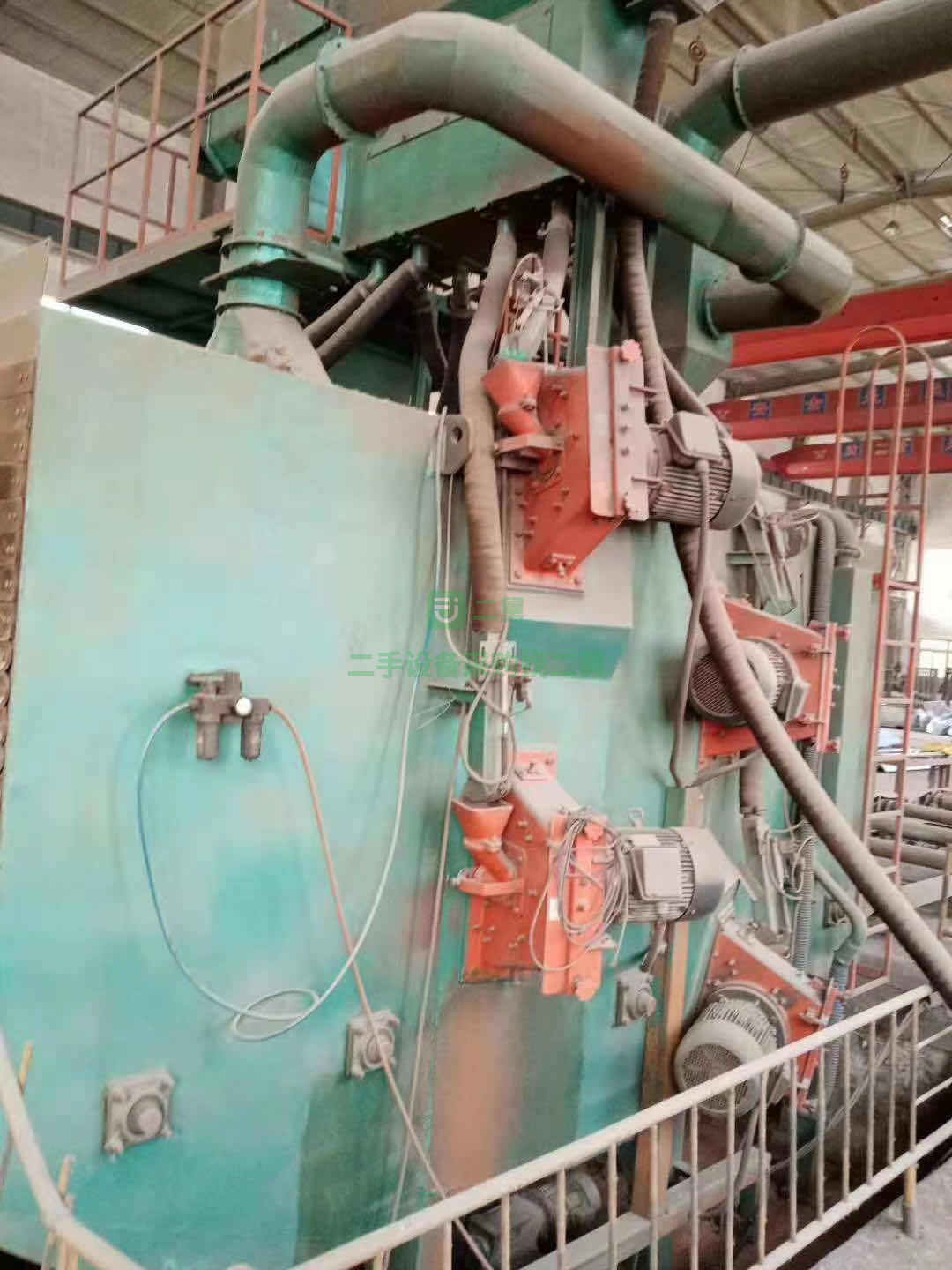 急售青島黃河機械有限公司生產的輥道連續鋼材拋丸清理機