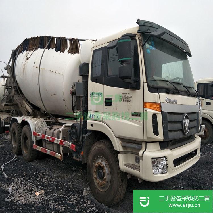 山東低價(jià)出售二手歐曼混凝土攪拌車 12方
