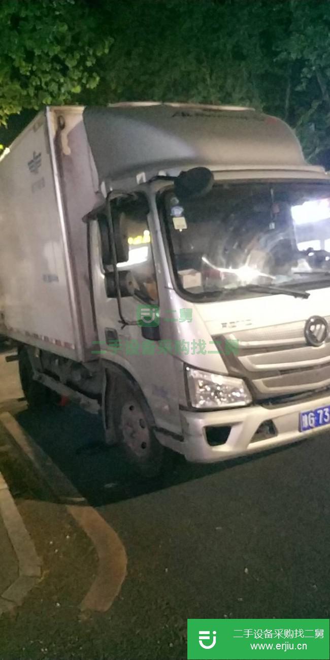 河南出售二手歐馬可廂式貨車