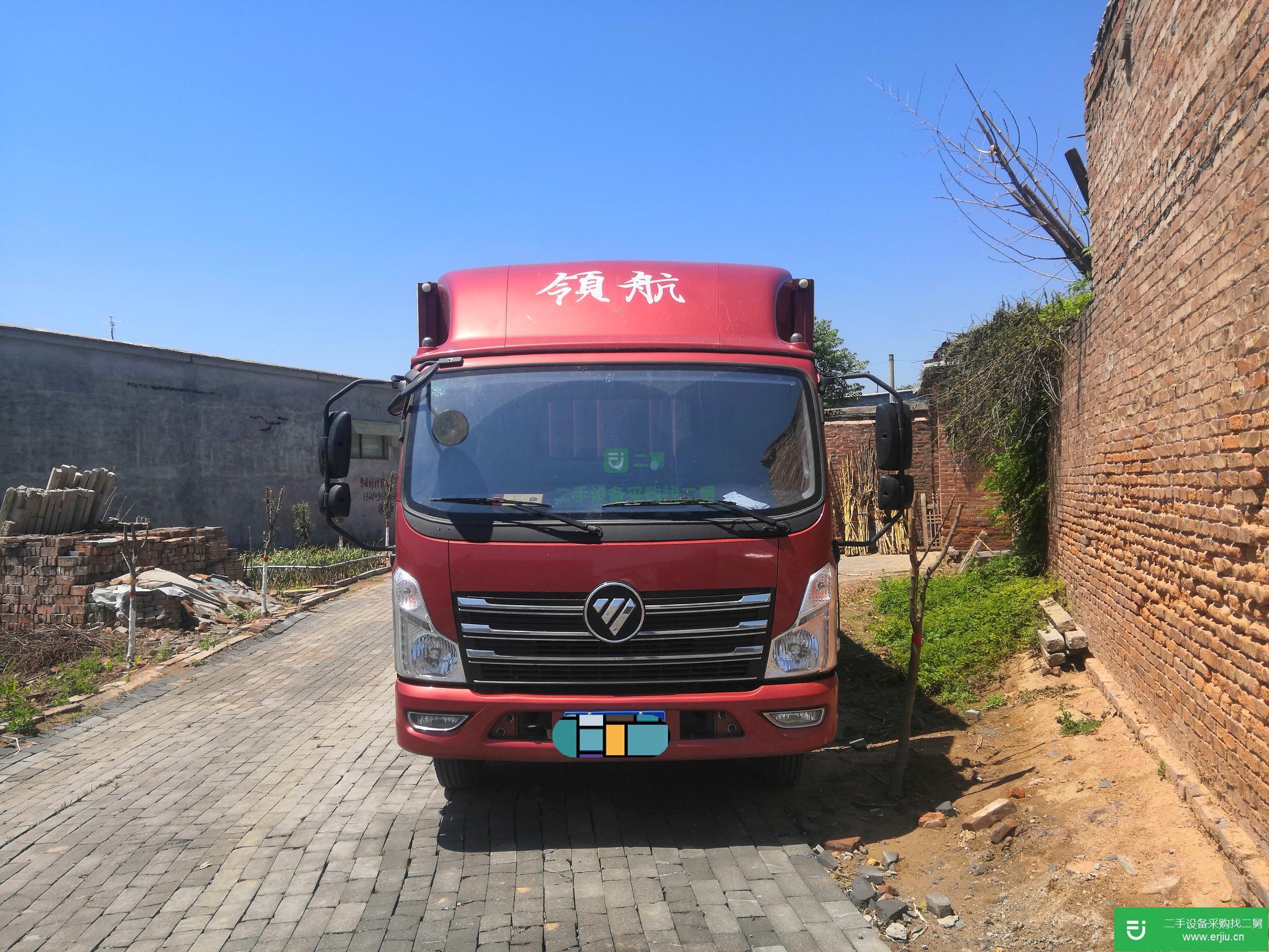 山東出售二手福田奧鈴貨車