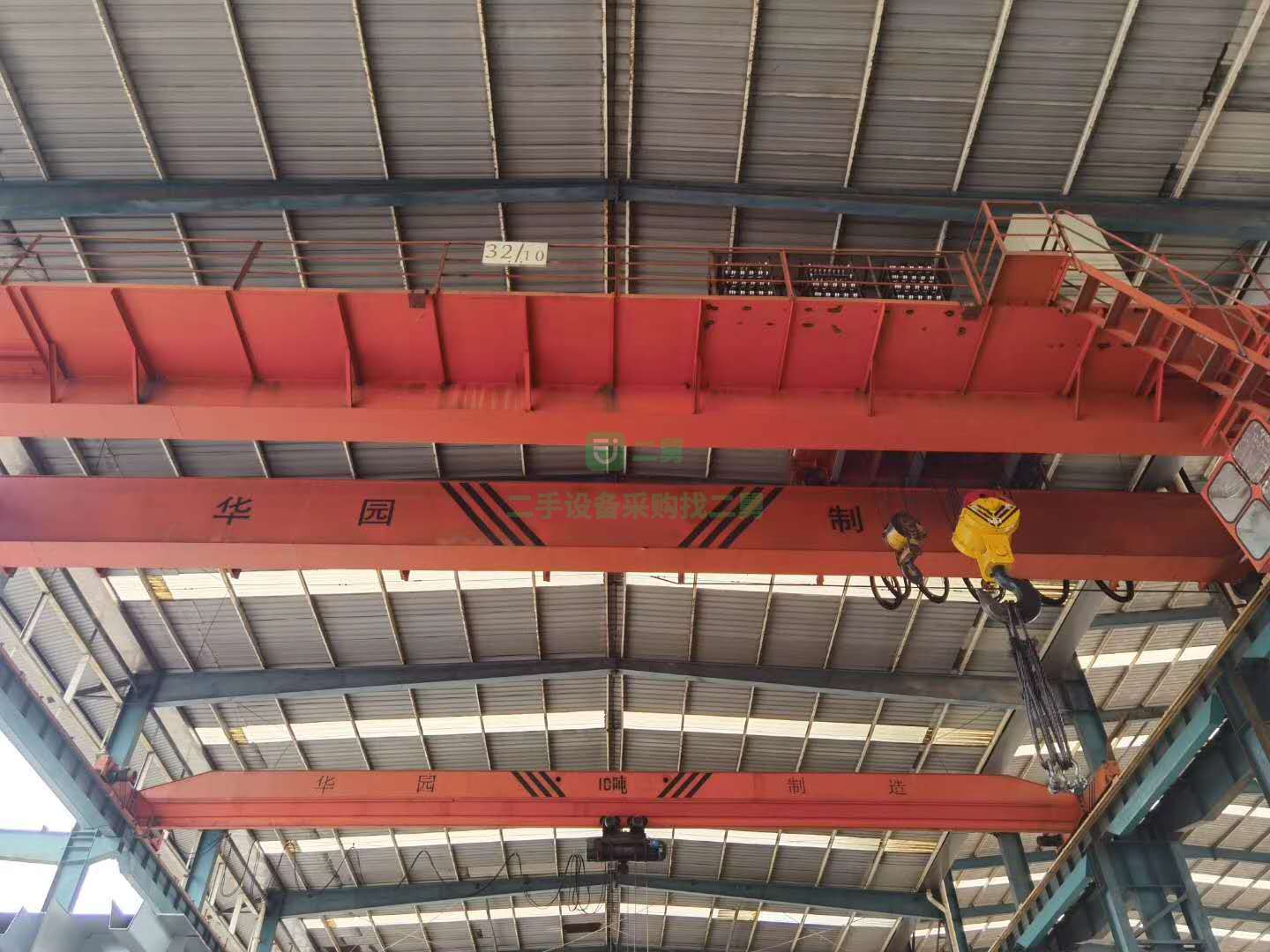 急速轉(zhuǎn)讓二手40噸雙梁橋式起重機 二手40噸雙梁天車行車