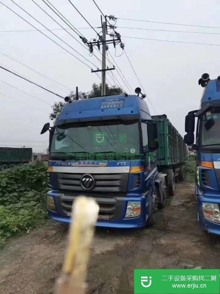 河北出售二手福田歐曼ETX重卡牽引車