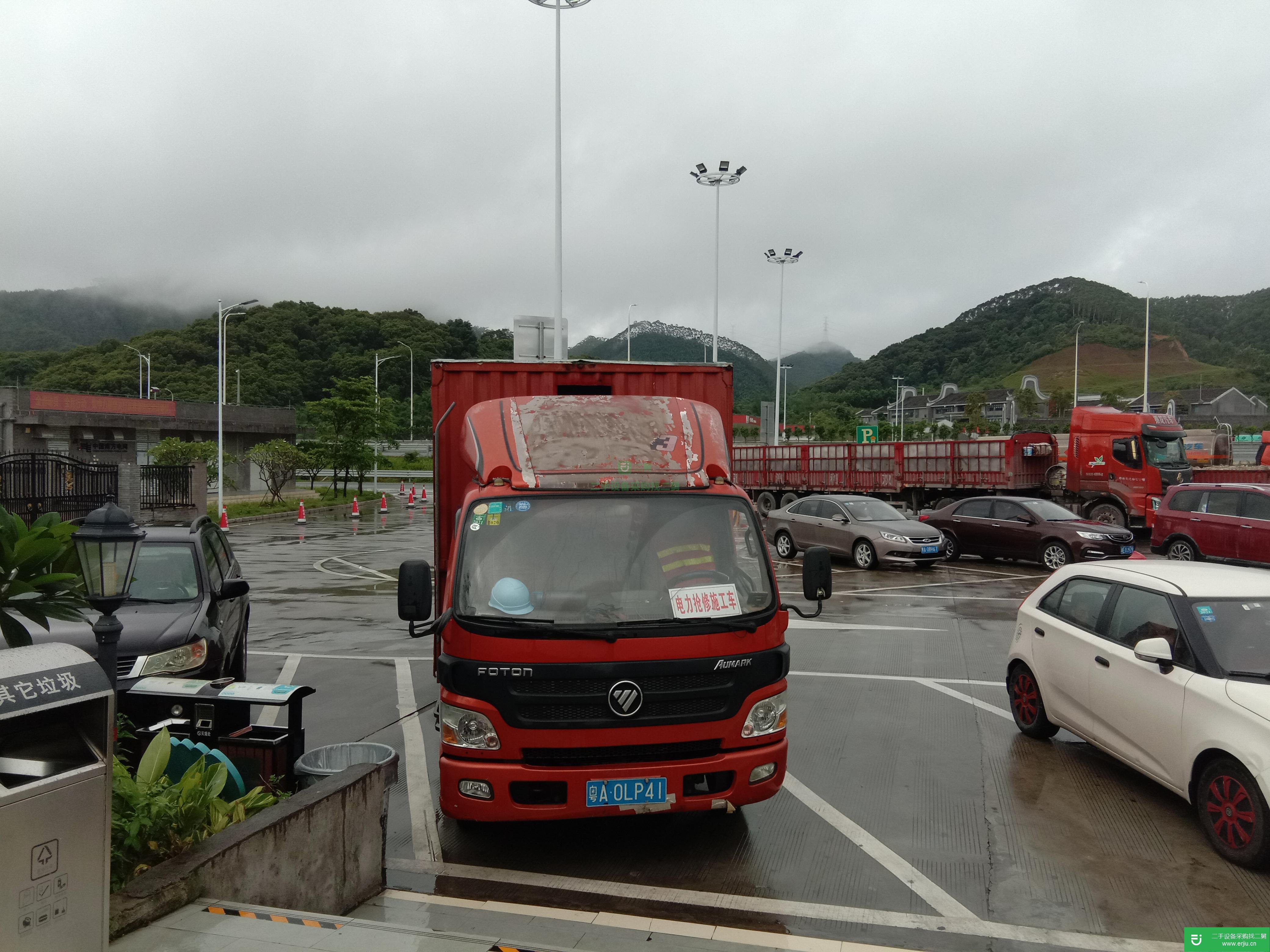 廣東出售二手福田歐馬可118馬力貨車
