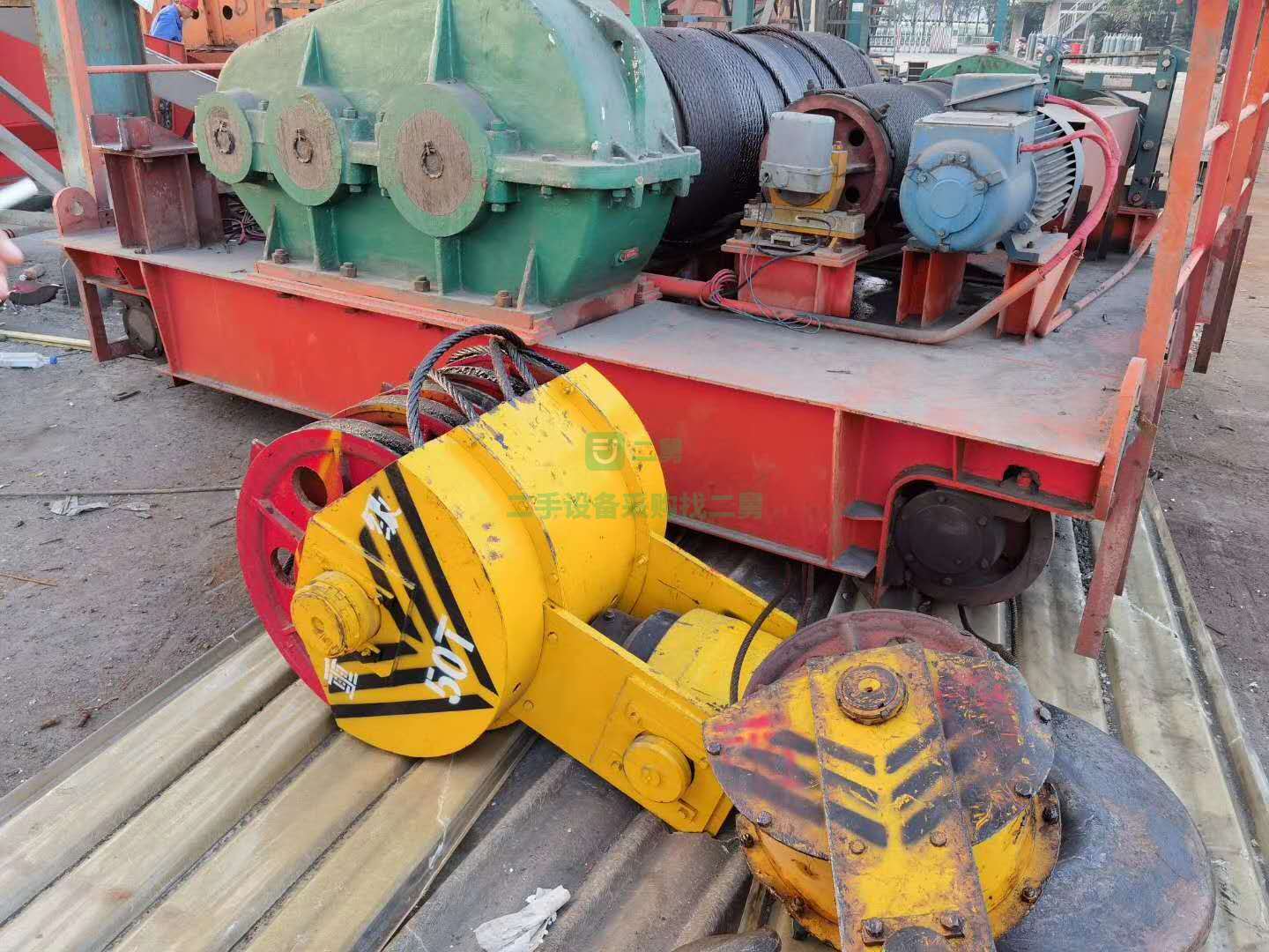 急速轉(zhuǎn)讓二手40噸雙梁橋式起重機 二手40噸雙梁天車行車