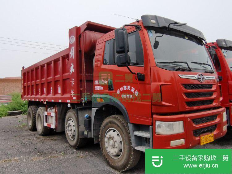 河北出售二手青島解放自卸車