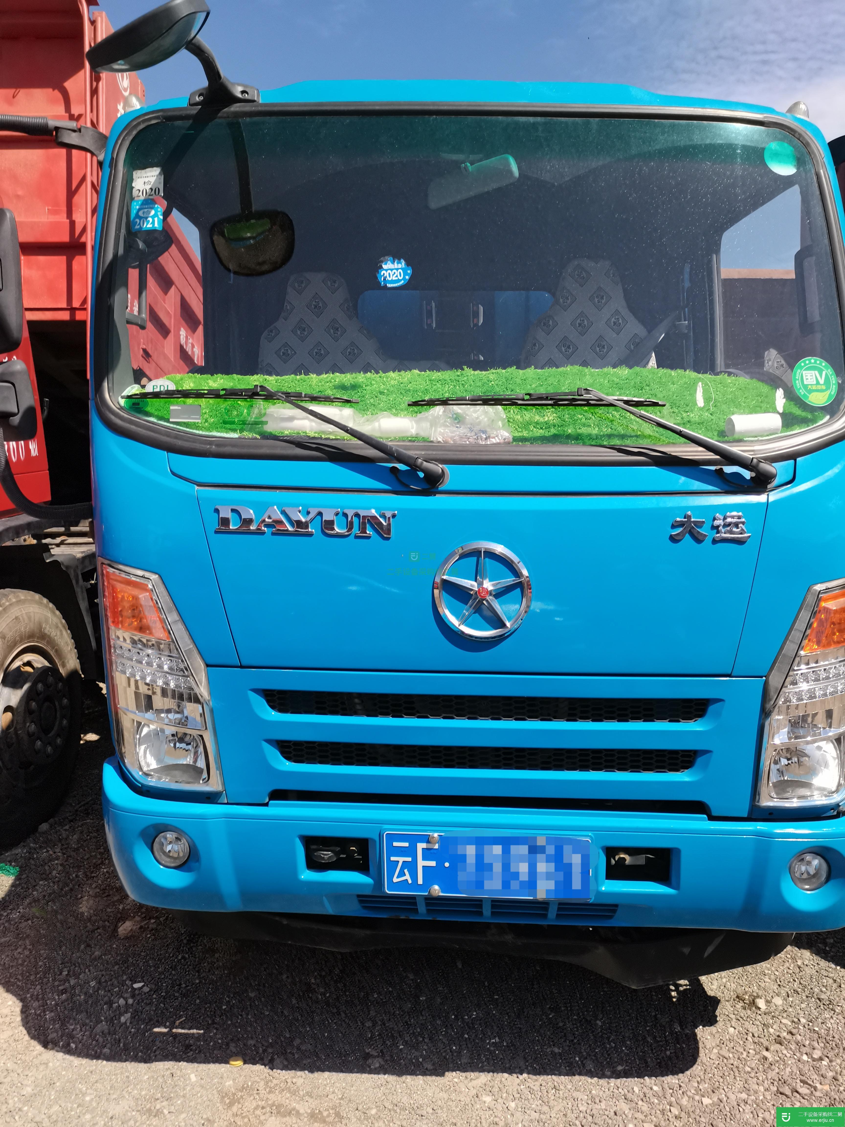 云南出售二手大運120馬力自卸車