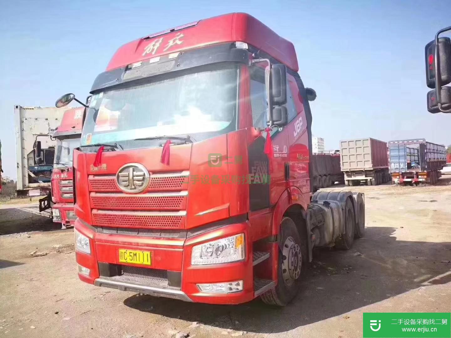 云南出售二手一汽解放J6P牽引車