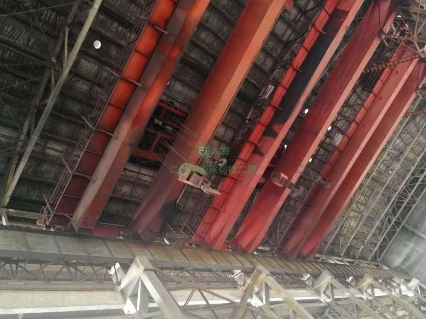 低價轉(zhuǎn)讓二手QD100噸雙梁起重機(jī) 75噸雙梁天車橋式起重機(jī)