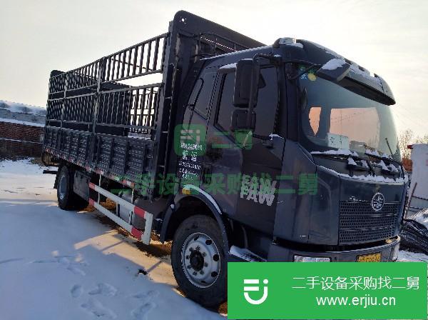 黑龍江出售二手一汽解放J6L高欄載貨車