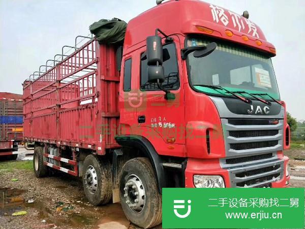 廣東出售二手江淮格爾發倉欄載貨車