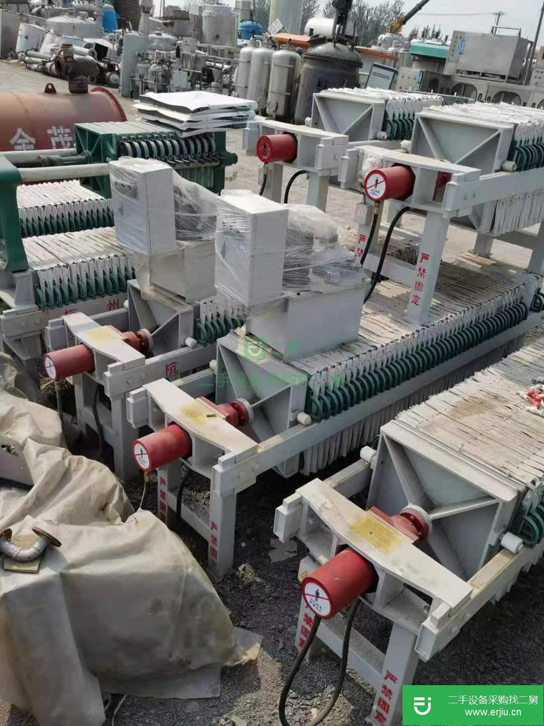 山東出售二手板框式隔膜壓濾機(jī)