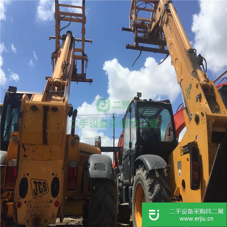 上海低價(jià)出售二手全伸縮臂535叉車 原裝JCB叉裝機(jī)