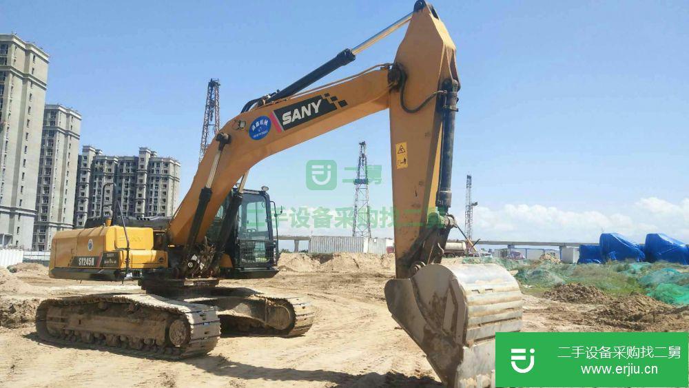 陜西出售二手三一重工SY245H挖掘機