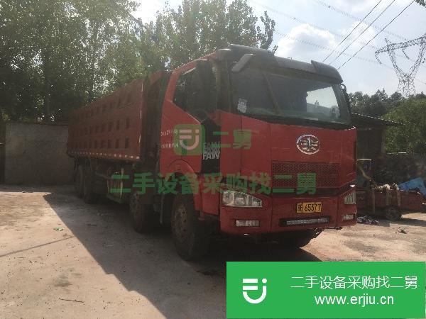 湖北出售二手一汽解放J6P自卸車