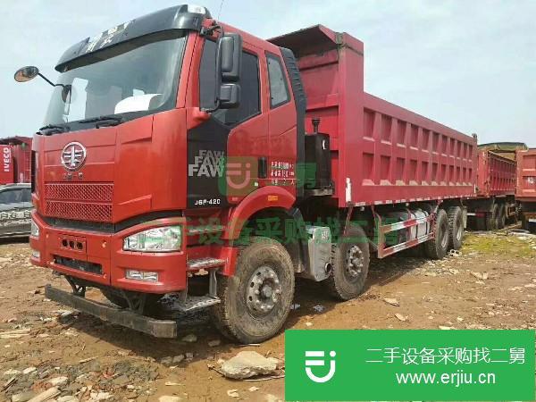 江西出售二手一汽解放J6P自卸車