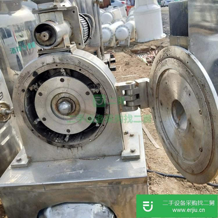 山東出售二手食品粉碎機(jī)藥材粉碎機(jī)分散機(jī)
