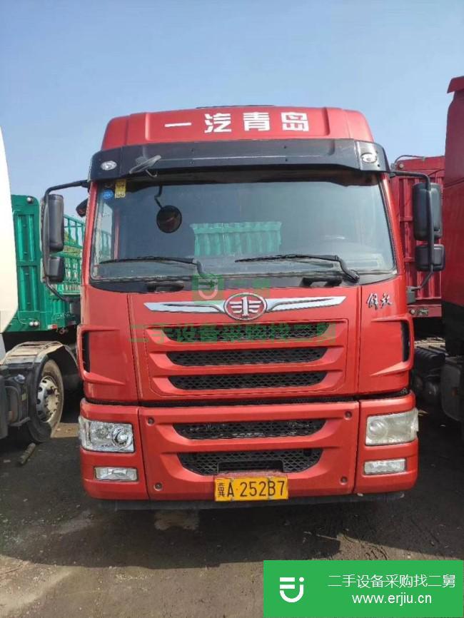 河北出售二手青島解放牽引車