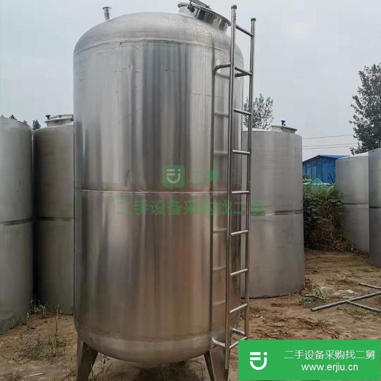 山東出售二手不銹鋼儲罐