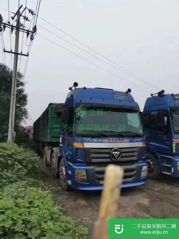 河北出售二手福田歐曼ETX重卡牽引車
