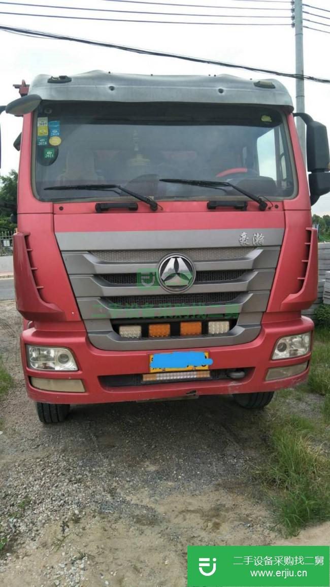 廣東出售二手豪瀚前四后八自卸車