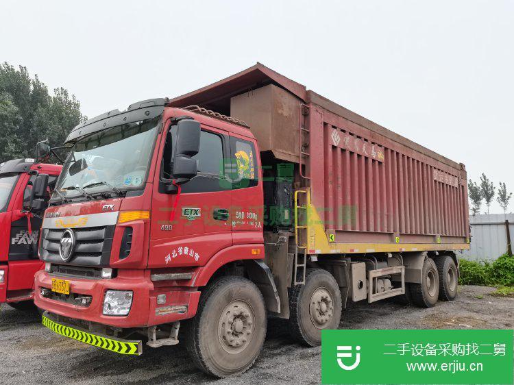 河北出售二手福田歐曼400馬力自卸車