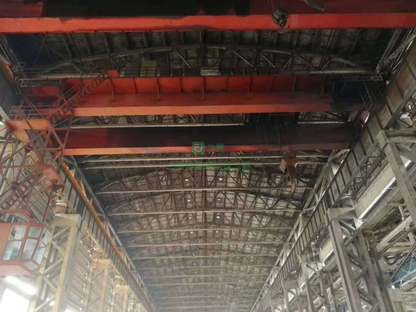 低價轉(zhuǎn)讓二手QD100噸雙梁起重機(jī) 75噸雙梁天車橋式起重機(jī)