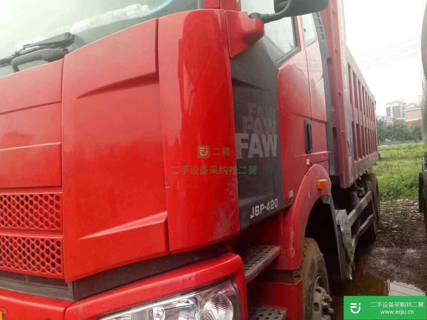江西出售二手一汽解放J6P自卸車